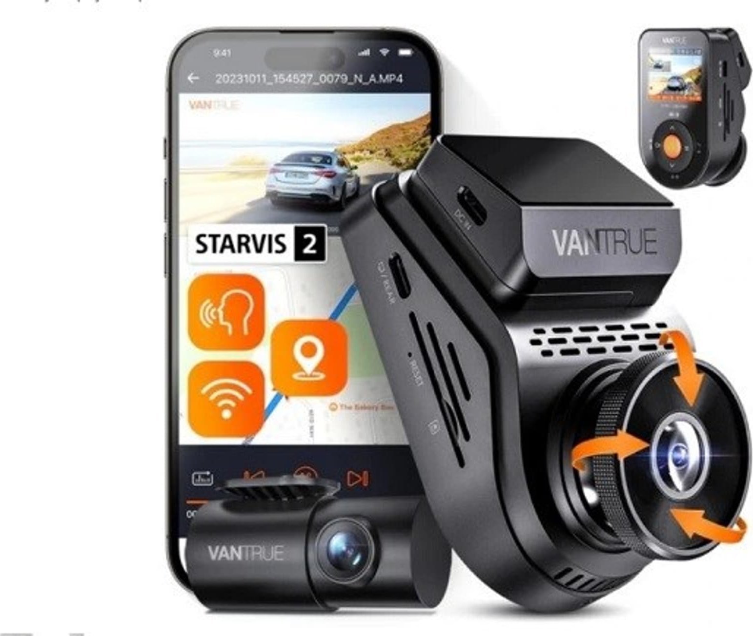 Vantrue Wideorejestrator Vantrue S1 PRO Sonnet