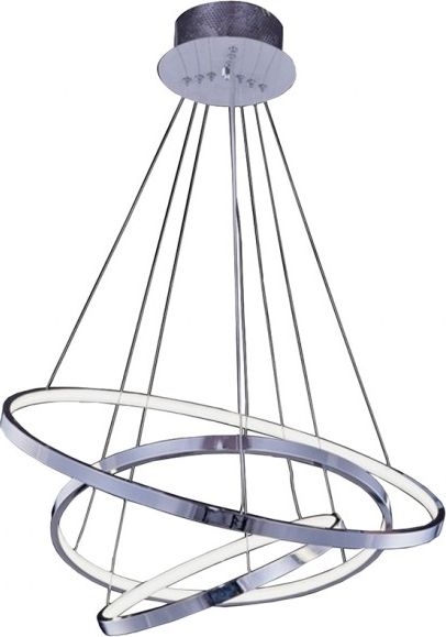 Lampa wisząca Azzardo WHEEL nowoczesna chrom (AZ2989)