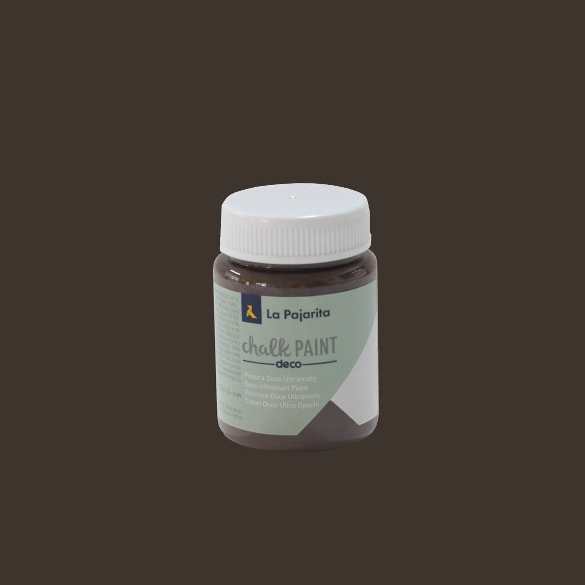 La Pajarita Farba Kredowa 75 ml Brązowy Lód