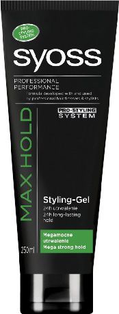Schwarzkopf Syoss Max Hold Żel do włosów 250 ml