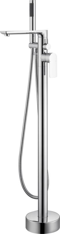 Bateria wannowa Mexen Mexen Leda wolnostojąca bateria wannowa chrom - 75633-00