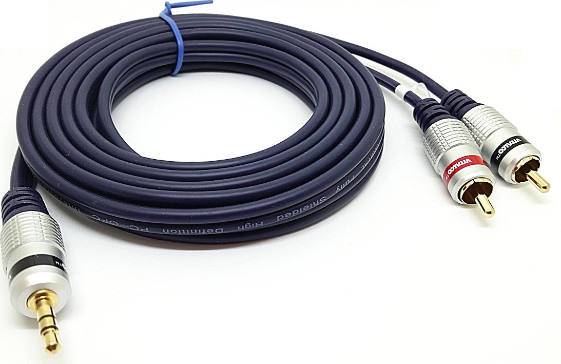 Kabel Vitalco PRZYŁĄCZE JACK 3,5/2RCA 10M JKD10 DIGITAL