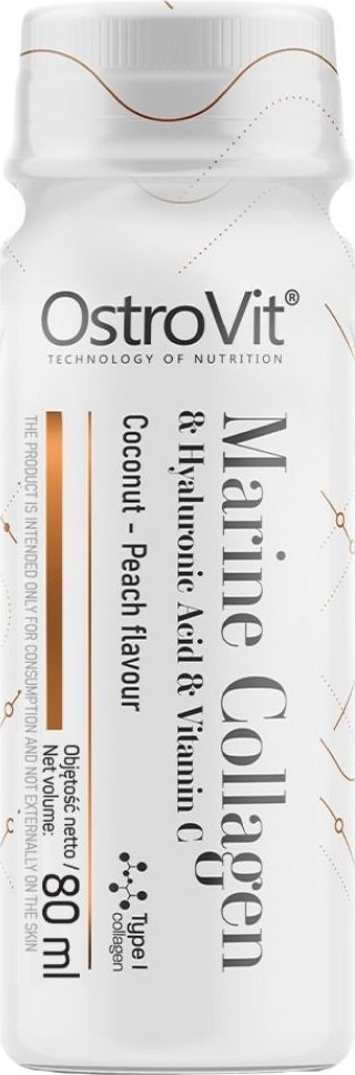 OstroVit OstroVit Kolagen Morski Shot kokosowo-brzoskwiniowy - 80 ml