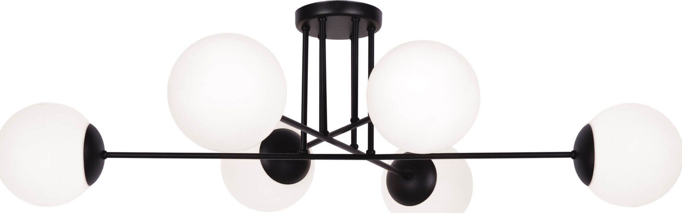 Lampa sufitowa Kaja Sufitowa lampa Savoy K-4925 do jadalni balls biała czarna