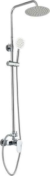 Zestaw prysznicowy Toule Deszczownica prysznic 1,5m chrom 170-200 śr 20cm