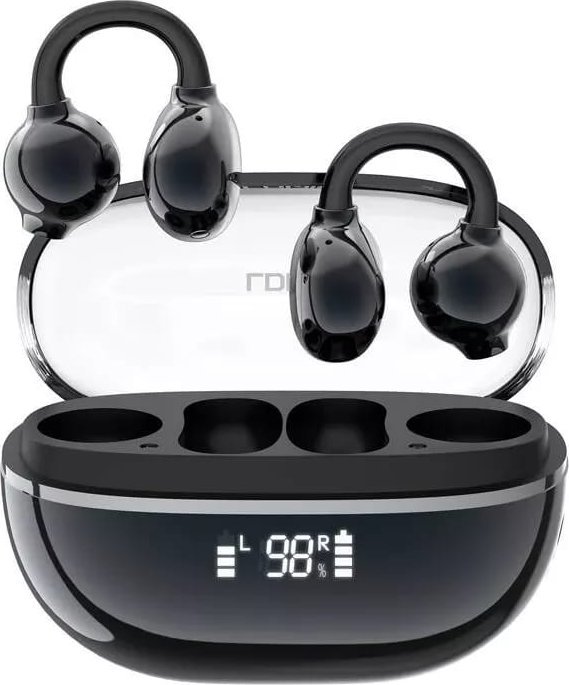 Słuchawki Douszne TWS LDNIO T08 Bluetooth 5.4 20h IPX4 Ciemnoniebieskie