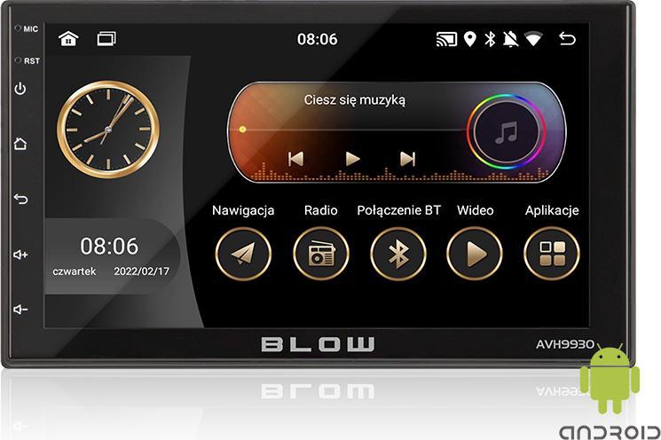 Radio samochodowe Blow AVH-9930 2DIN 7cal GPS
