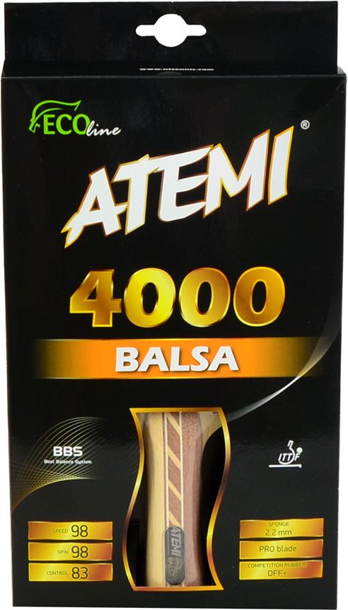 Atemi 4000 Balsa Concave Rakietka Do Tenisa Stołowego (17204)
