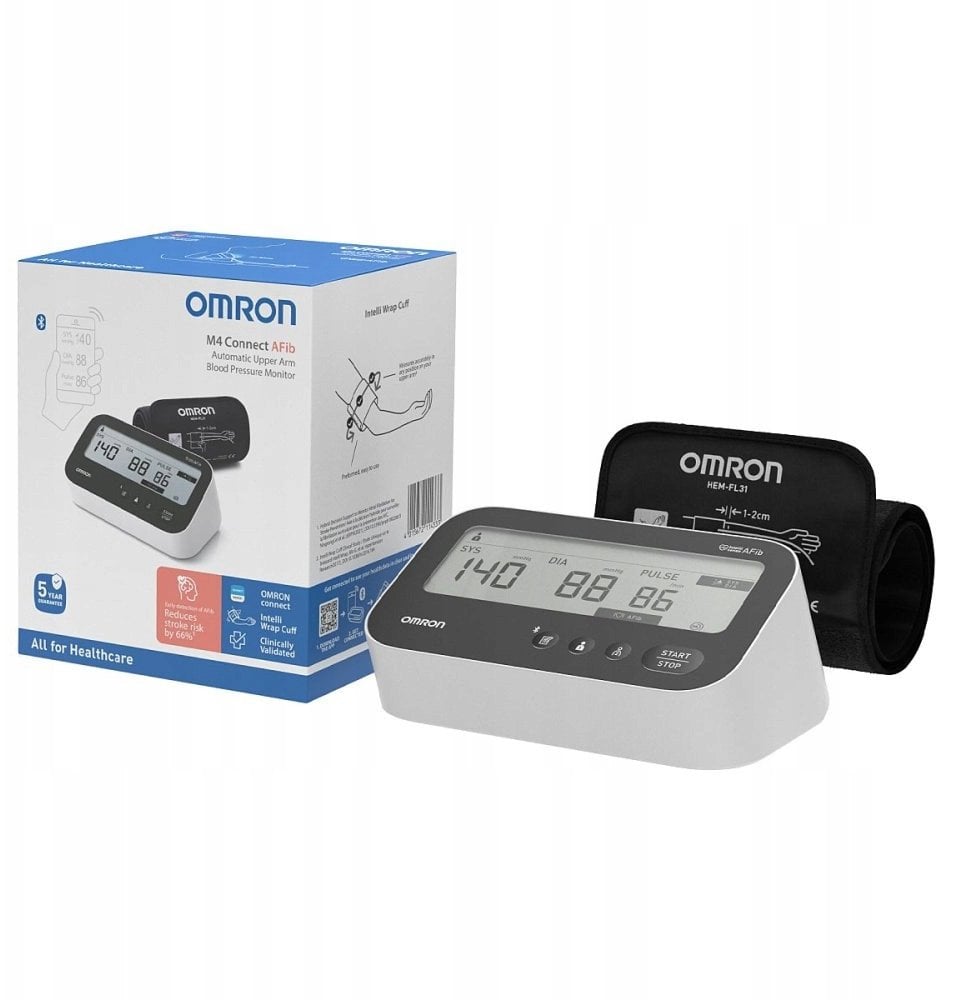 Omron M4 Connect AFib czarny