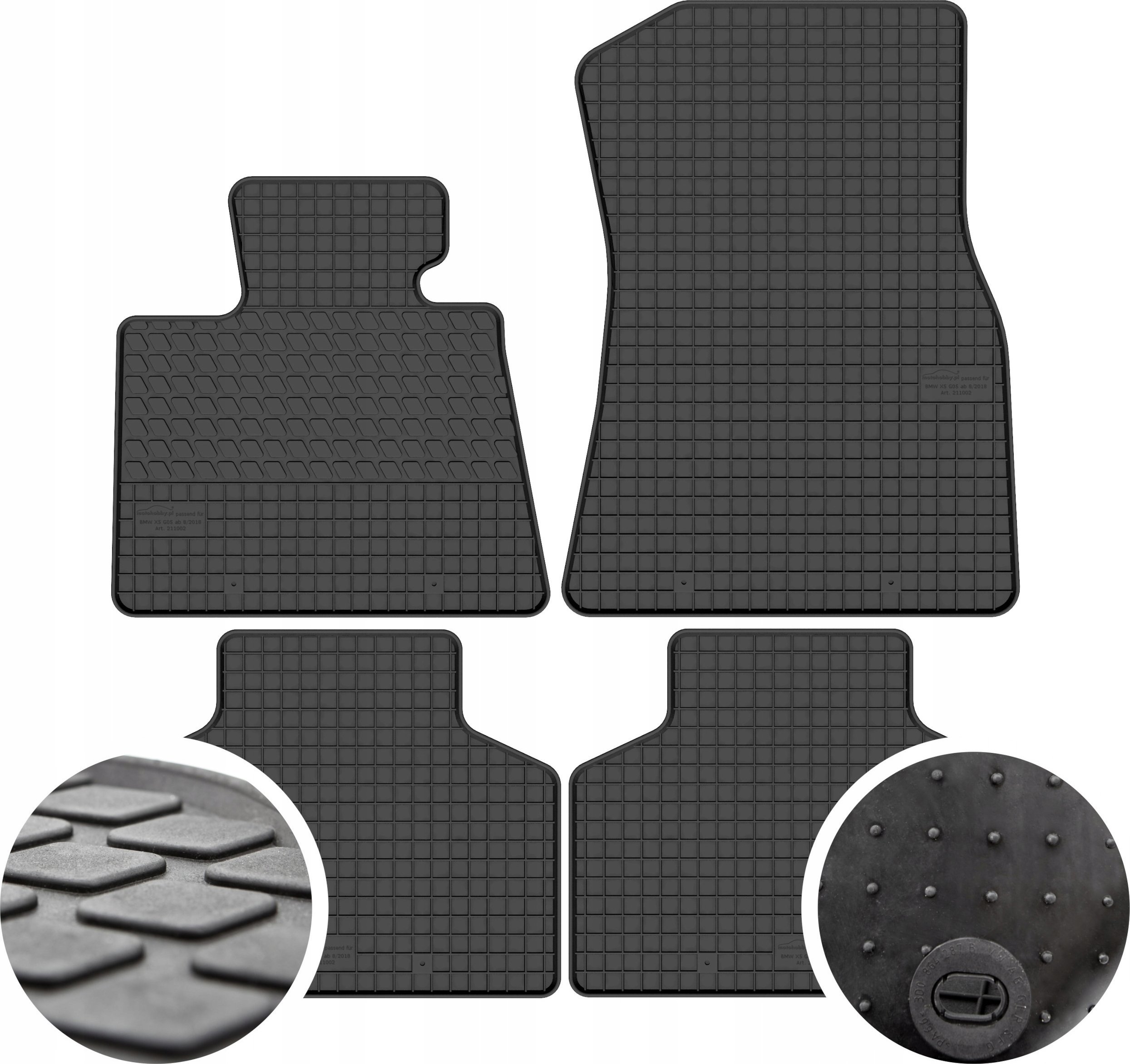 GeyerHosaja Dywaniki gumowe do BMW X5 G05