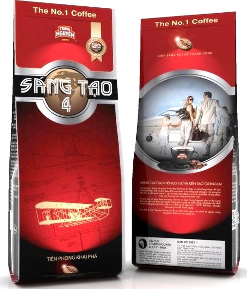 Trung Nguyen Kawa mielona Sang Tao 4, 340g - Trung Nguyen uniwersalny