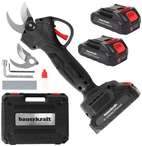 Sekator akumulatorowy elektryczny do gałęzi żywopłotu 21V