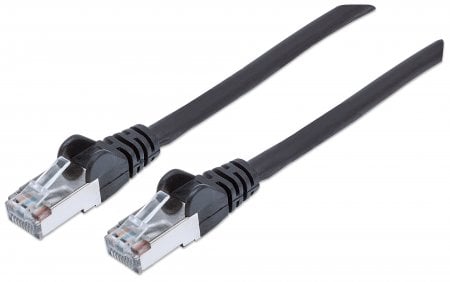 Intellinet Network Solutions Patchcord Cat6A, SFTP, 7.5m, czarny (318815)