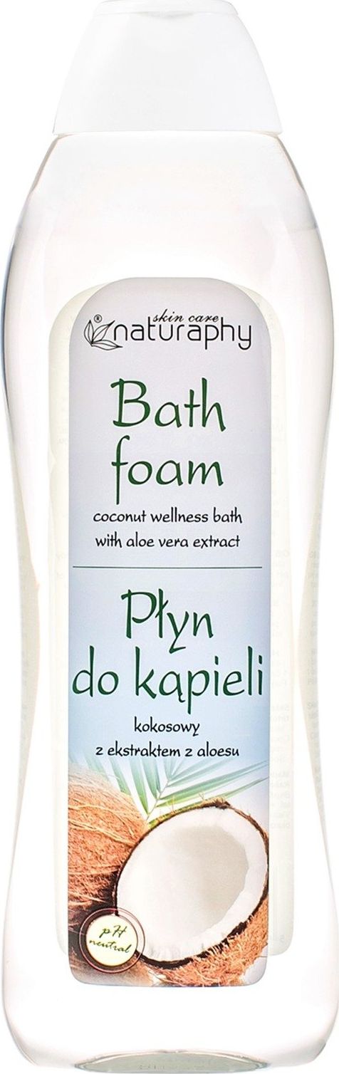 BluxCosmetics Płyn do kąpieli kokosowy z ekstraktem z aloesu 1L