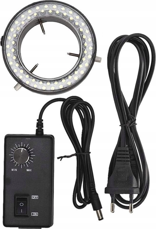 Mikroskop Rosfix OŚWIETLACZ OŚWIETLENIE MIKROSKOP HQ REGULACJA 144X