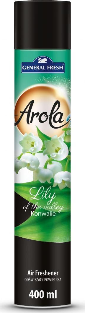 General Fresh Odświeżacz powietrza AROLA Spray 400ml konwalia GENERAL FRESH