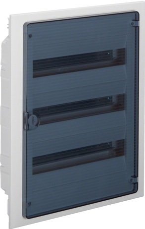 Hager Rozdzielnica modułowa GOLF 3x18 podtynkowa IP40 drzwi transparentne - VF318TD