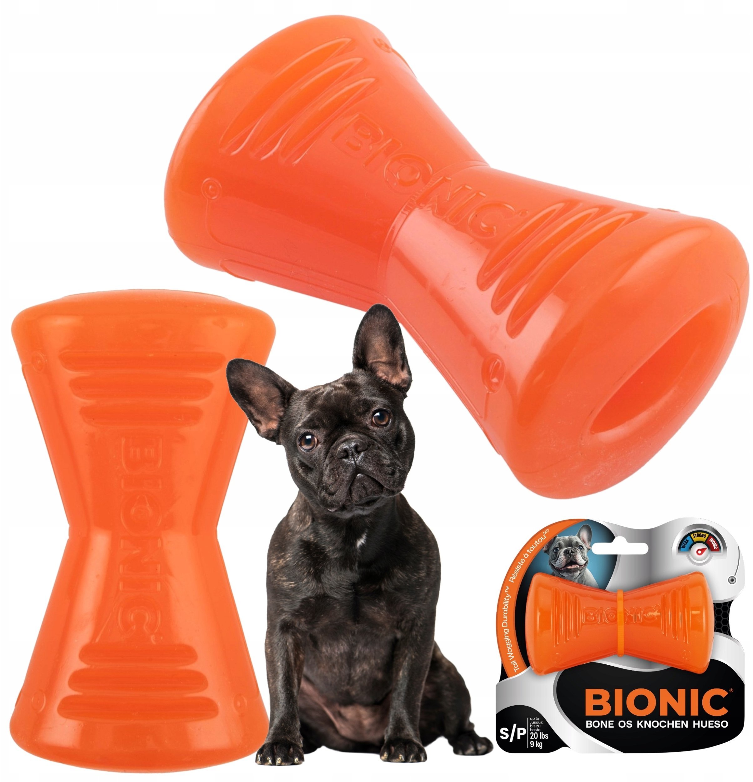 Bionic Kość gryzak dla psa S, 9,5cm
