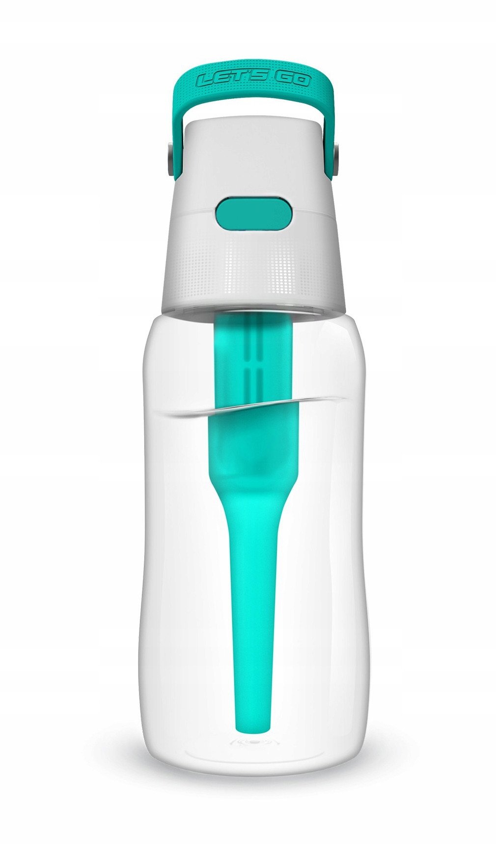 OUTLET Butelka filtrująca Dafi SOLID 0,5 l turkusowa z filtrem