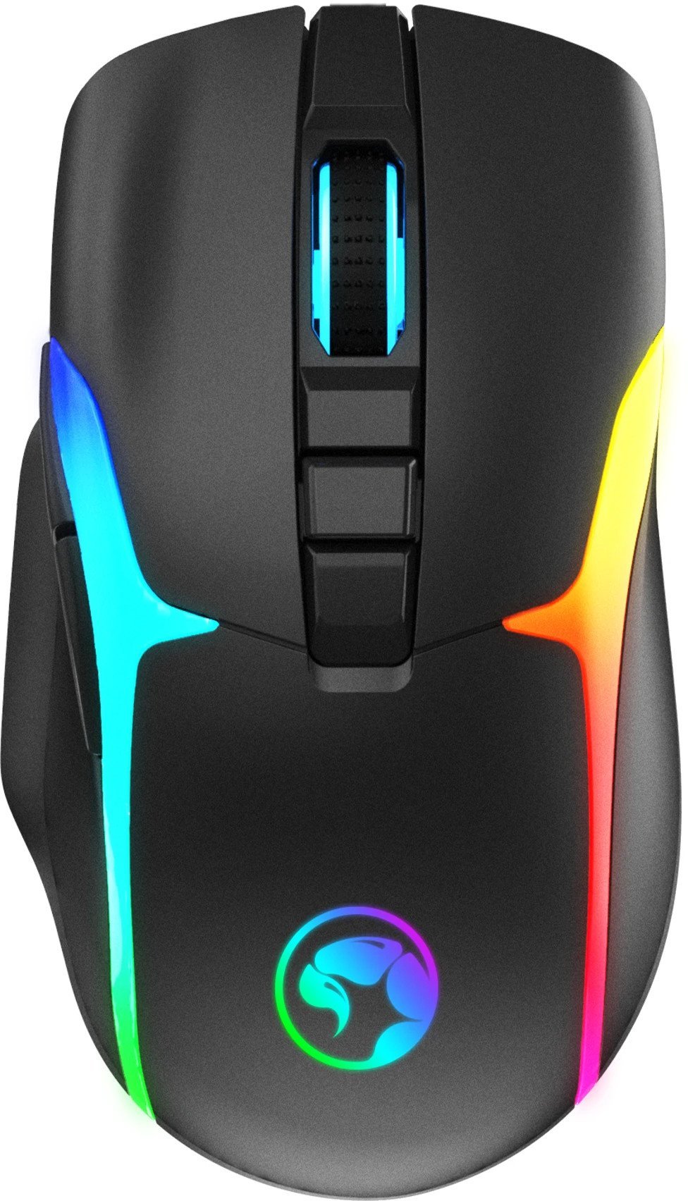 Mysz bezprzewodowa, Marvo M729W PRO, czarna, optyczna, 8000DPI