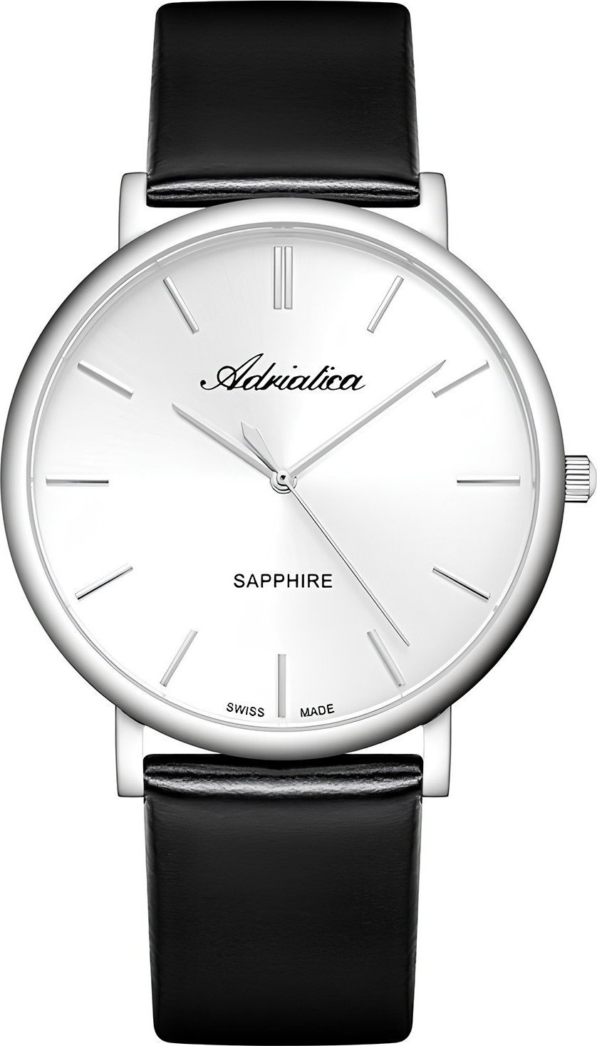 Zegarek Adriatica Zegarek Męski Adriatica A8338.5213Q czarny pasek
