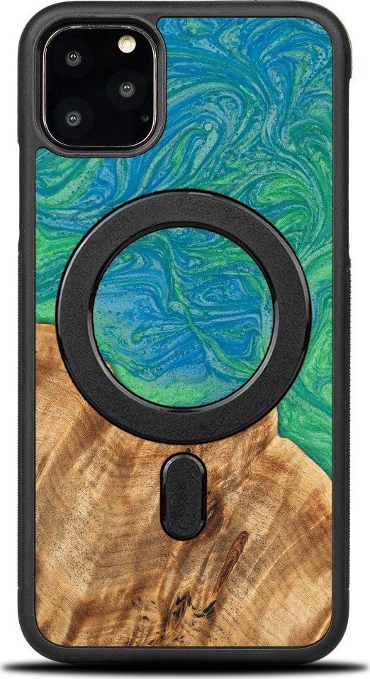 BeWood Etui Bewood Unique na iPhone 11 Pro Max - Neons - Tokyo z MagSafe