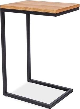 Staliukas Largo C, ąžuolo/juodos spalvos