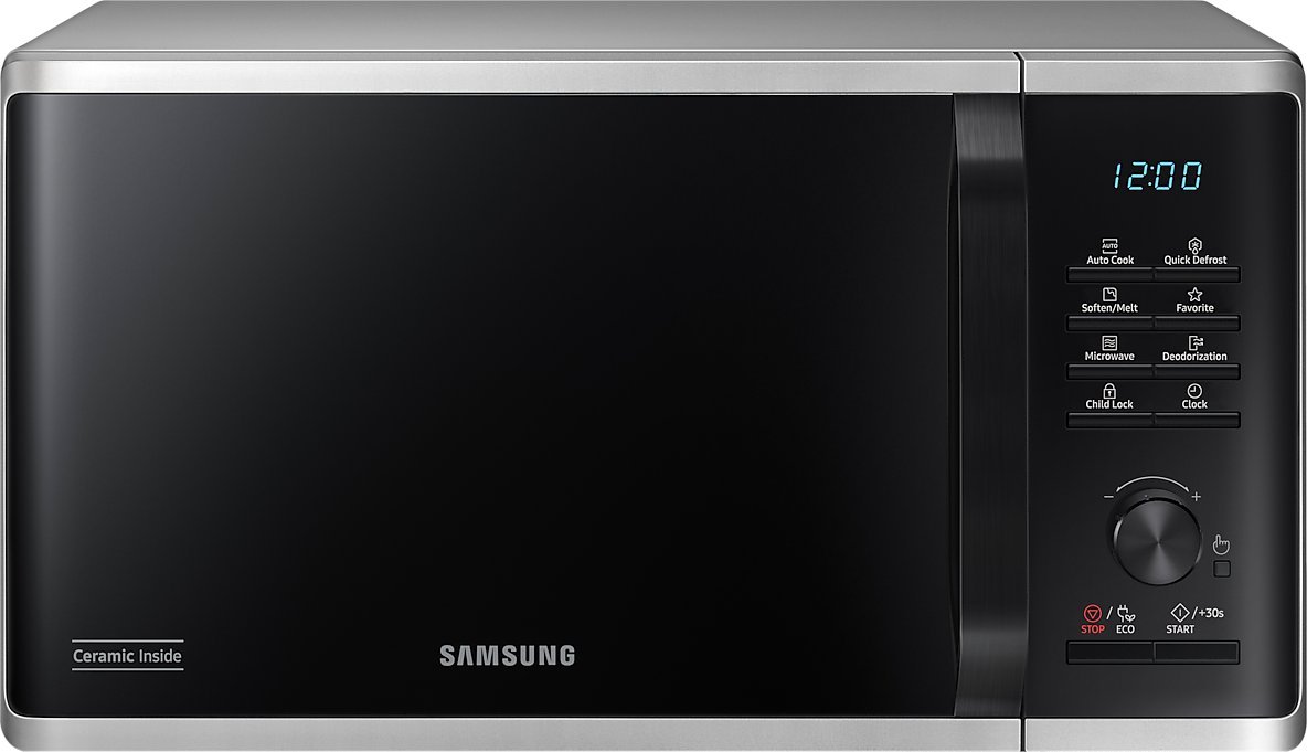 Kuchenka mikrofalowa Samsung Samsung-HH Mikrowelle 800W/23Liter - MS23B3515AS/EN *silber*
