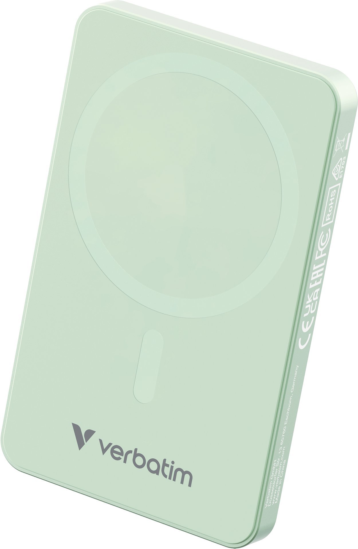 Verbatim Essential Power Bank magn.wirel. 5000mAh grün. 32226
