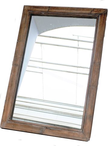 Tajemniczy ogród Lustro drewniane Szkocja kolor mix uniwersalny