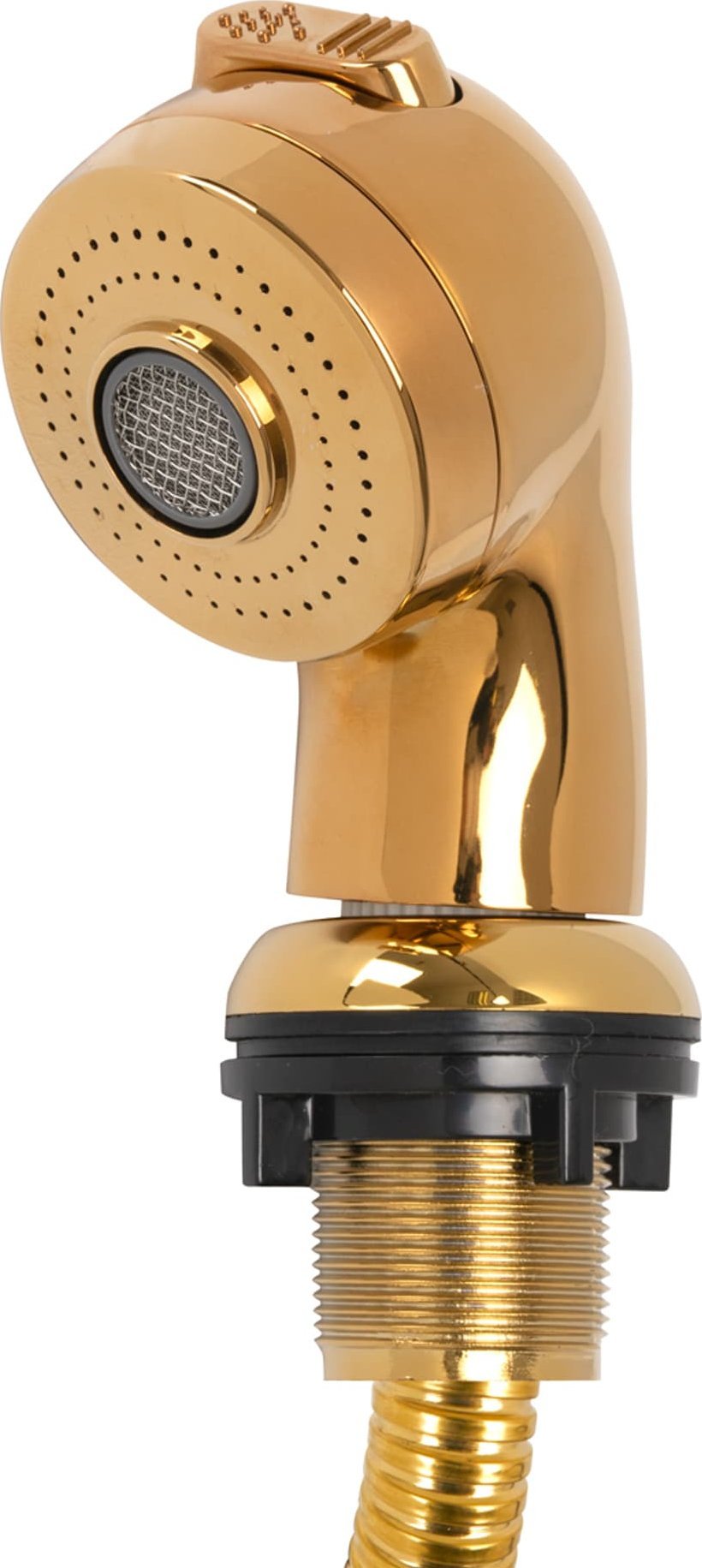 Activeshop Słuchawka do myjni fryzjerskiej złota duża