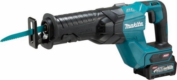Piła szablasta Makita Makita cordless reciprocating saw JR001GM201 XGT, 40V, saber saw (blue/black, 2x Li-Ion XGT battery 4.0Ah, case)