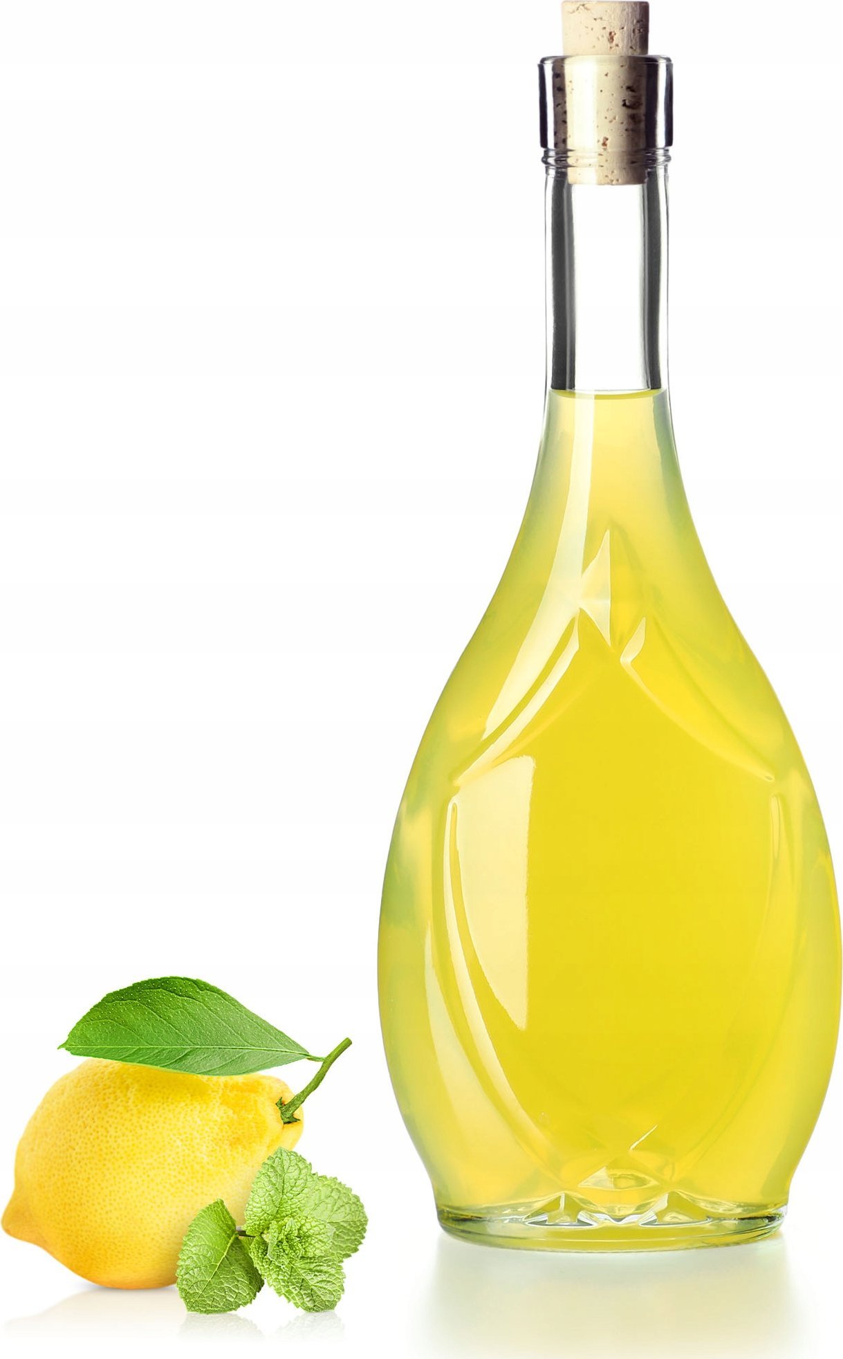 KADAX Butelka Szklana Na Wino 500ml Z Korkiem Oliwa Ocet Bimber Alkohol Likier