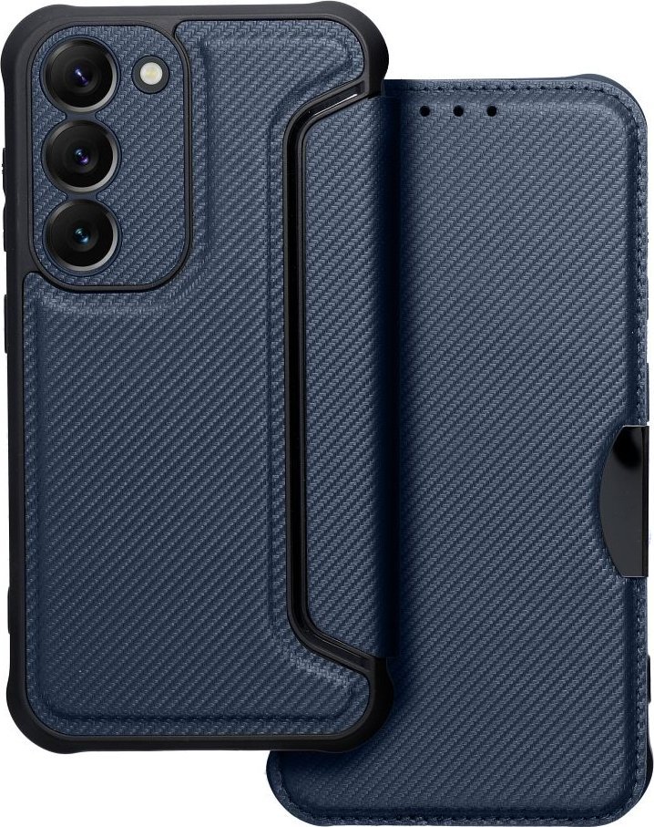 OEM Kabura RAZOR Book do SAMSUNG S23 niebieski