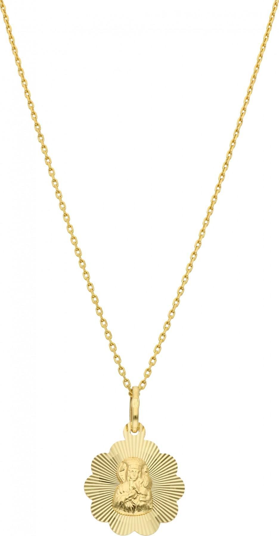 Rosanto Ciekawy złoty medalik 585 14k