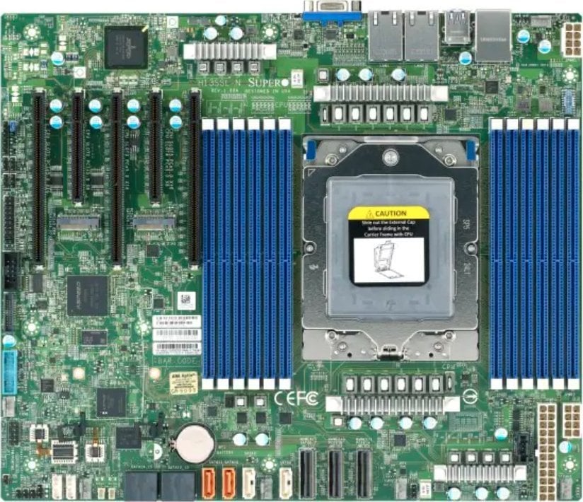 Płyta główna SuperMicro Supermicro Mainboard H13SSL-N ATX Sockel SP5 Bulk