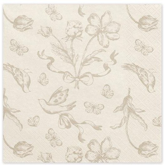 Serwetki Kwiaty 33x33cm 12szt