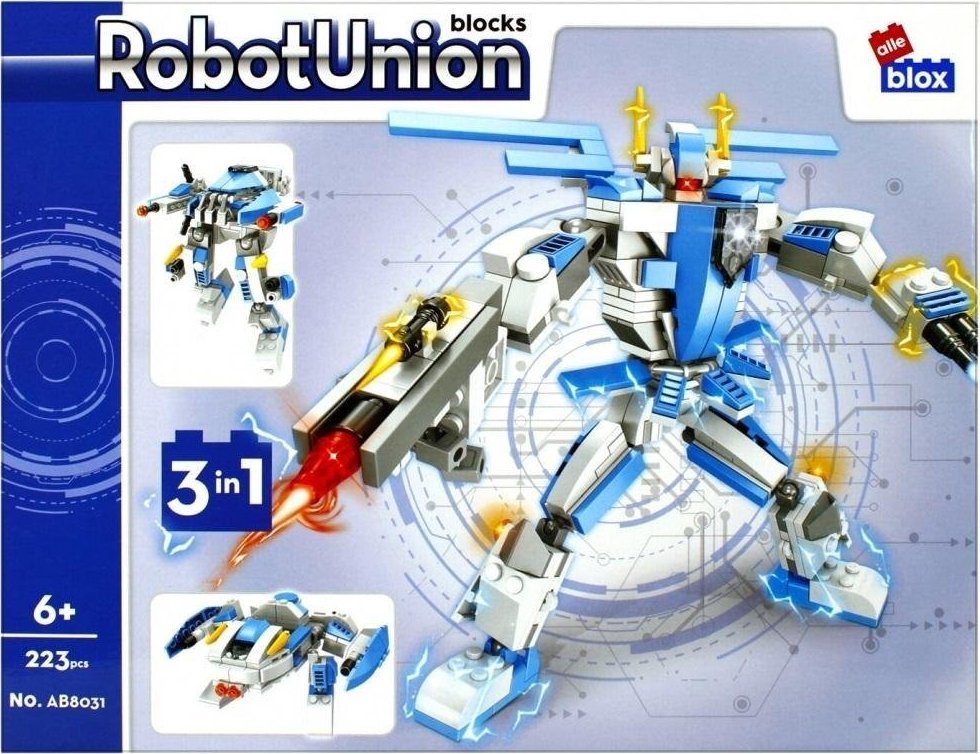 ALLEBLOX Klocki konstrukcyjne Robot ALLEBOX