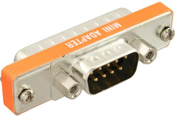 InLine DB-9 - DB-25, Pomarańczowy (31219L)