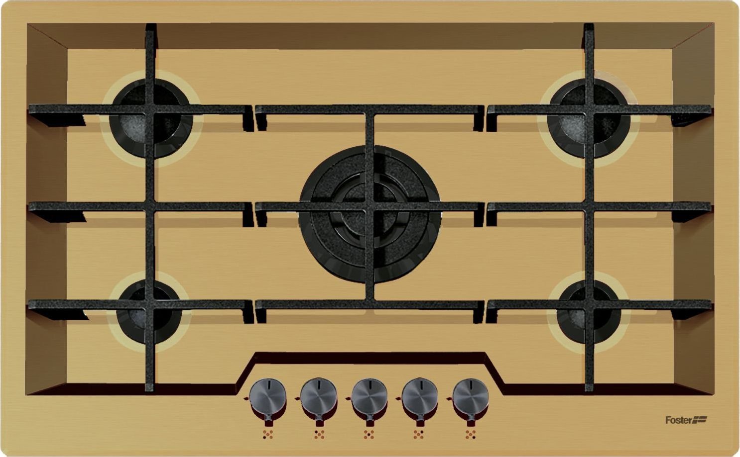 Płyta grzewcza Foster KE 5G HOB FLUSH MOUNT GOLD