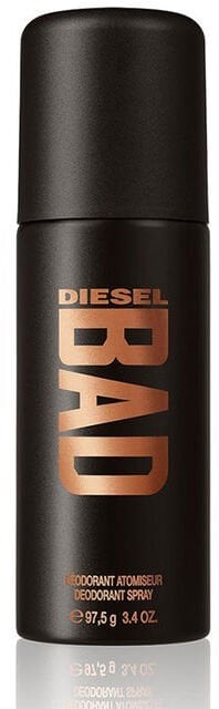 Diesel, Bad, Deodorant Spray, For Men, 150 ml For Men
