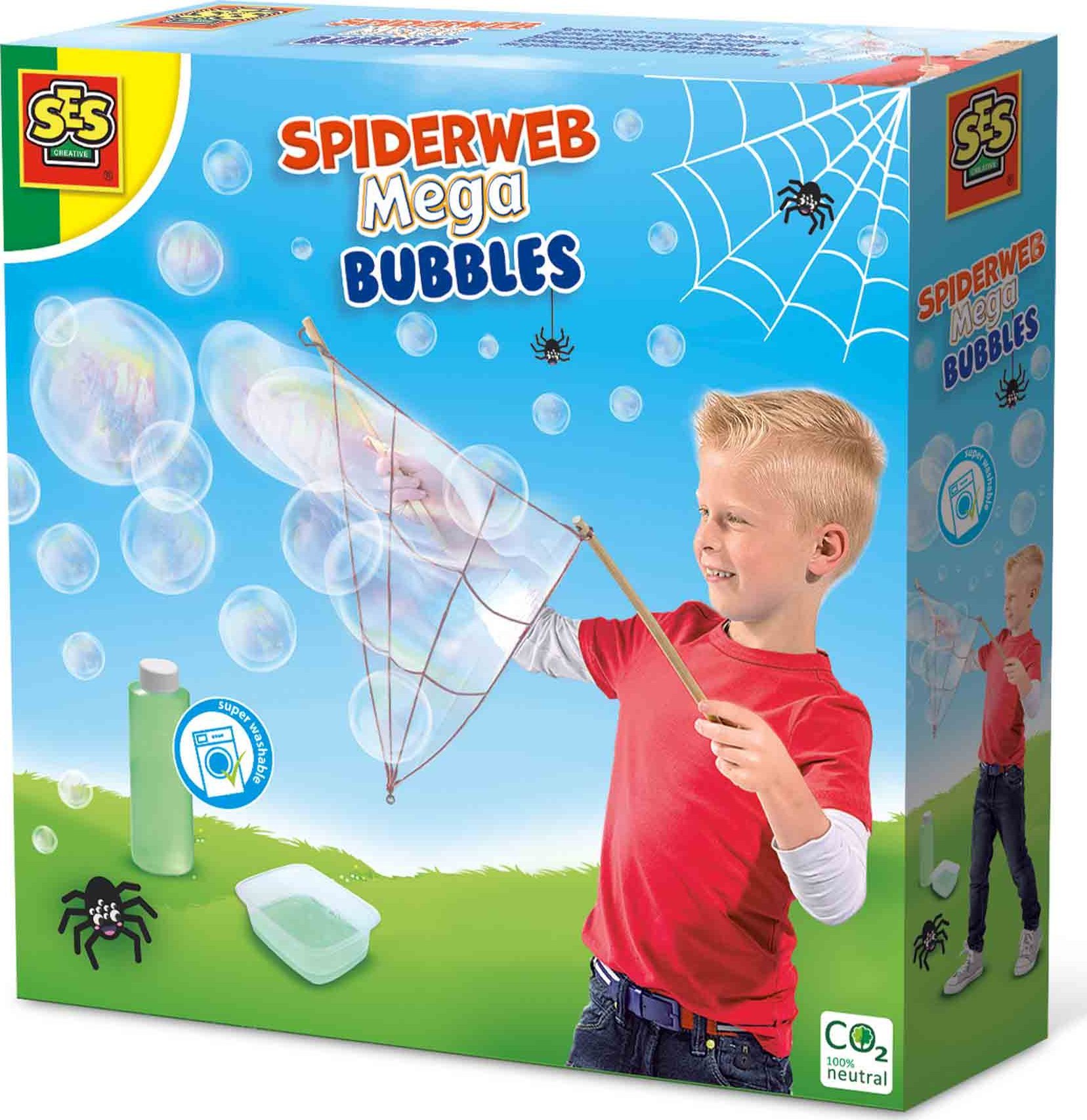 SES SES Spiderweb mega bubbles