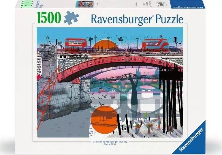 Ravensburger Puzzle 1500 M?j Londyn!