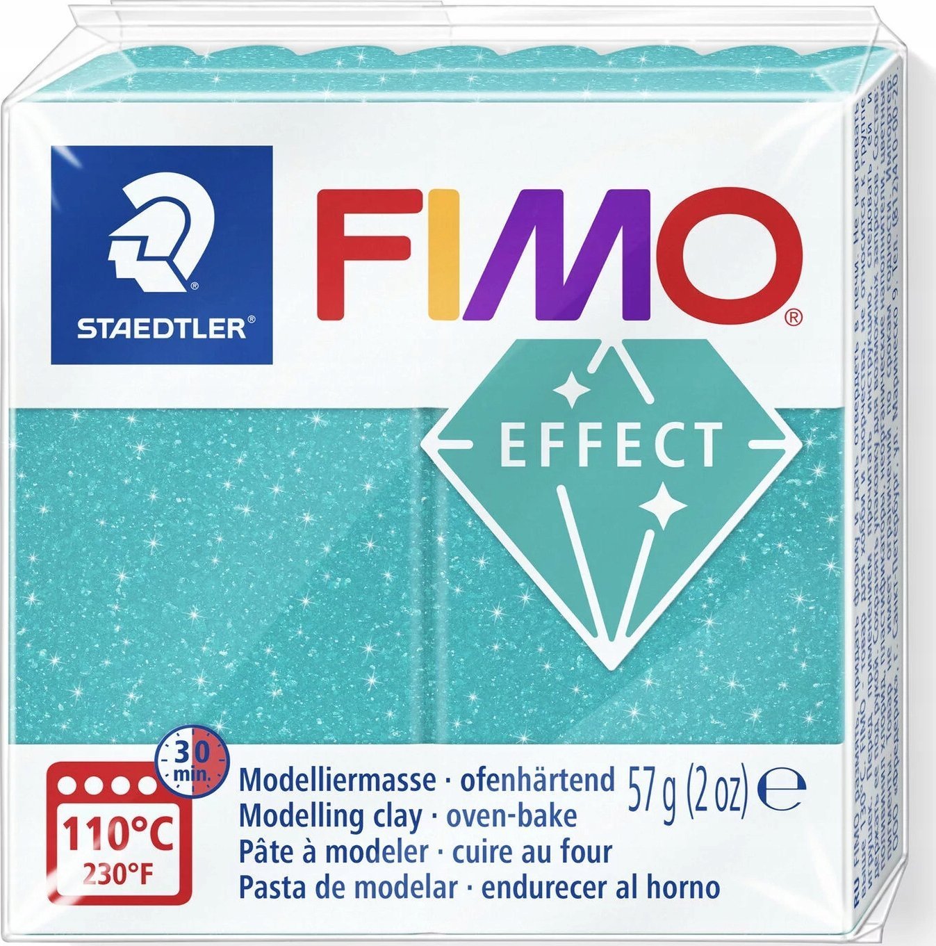 Fimo FIMO Mod.masse Effect 57g Galaxy türkis retail