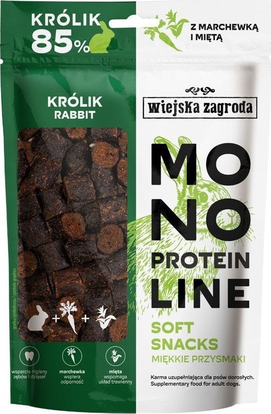 Wiejska Zagroda Soft Snacks z królikiem 115g