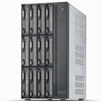 Serwer plików TerraMaster T12-500 PRO, 12bay NAS, 10-Core, 16GB DDR, Diskless