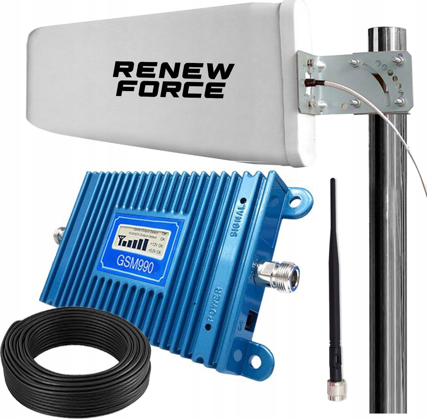 WZMACNIACZ SYGNAŁU GSM NIEBIESKI JFY-GD20