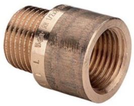 Viega Przedłużka mosiężna 3/4" 40mm - 104283
