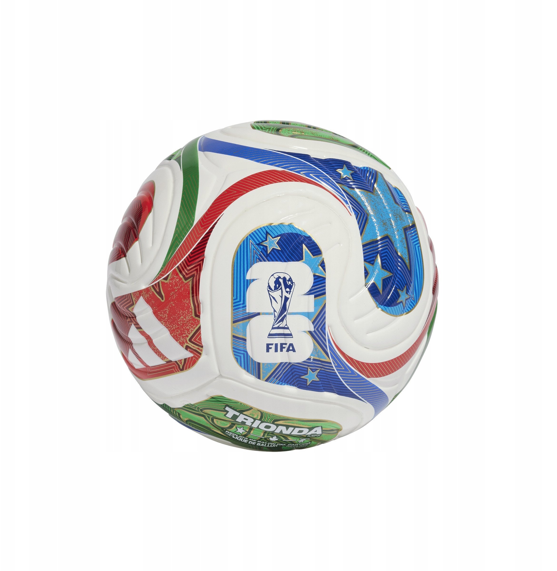 Piłka adidas TRIONDA Mini World Cup JD8034