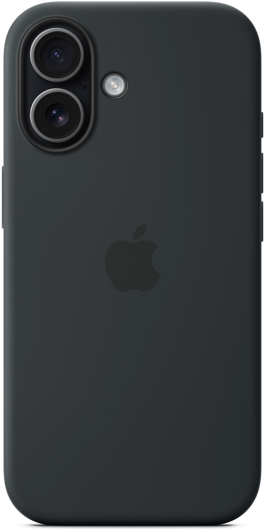 Apple silikonowe etui z MagSafe do iPhone’a 17 – czarne